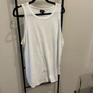 Torrid Classic White Muscle Tee